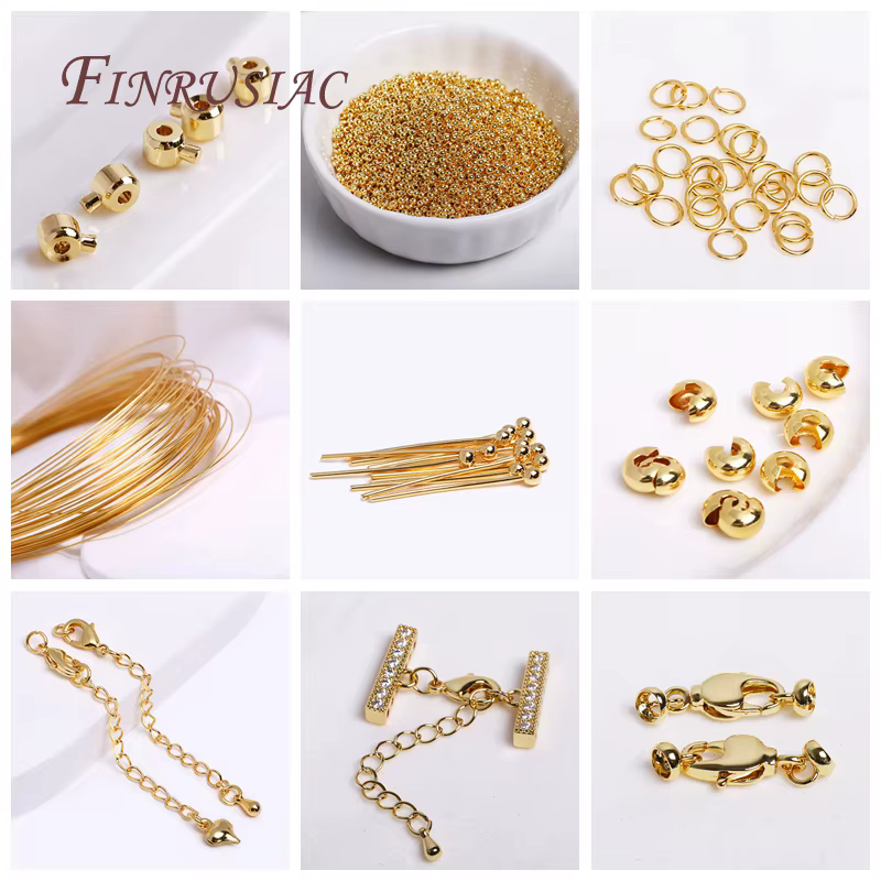 Protecteur de fil plaqué or 18K pour bijoux