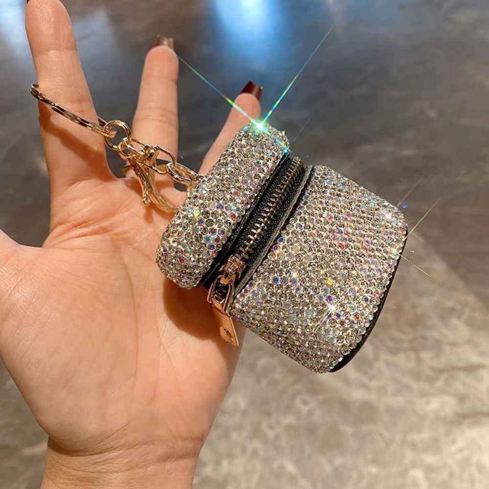 Sac de rangement orné de strass