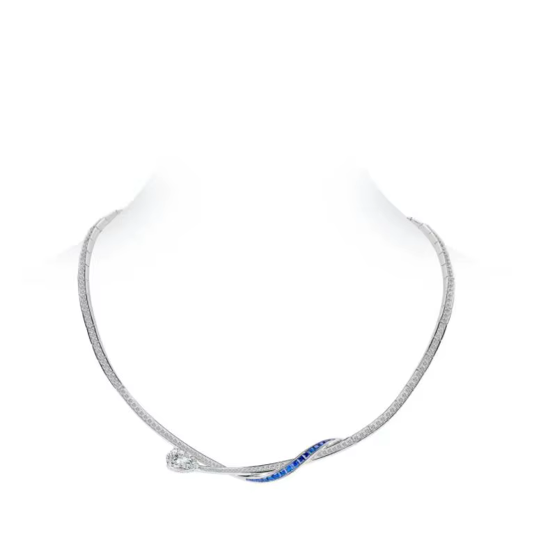 Ensembles de bijoux en argent regardé 925 pour femmes