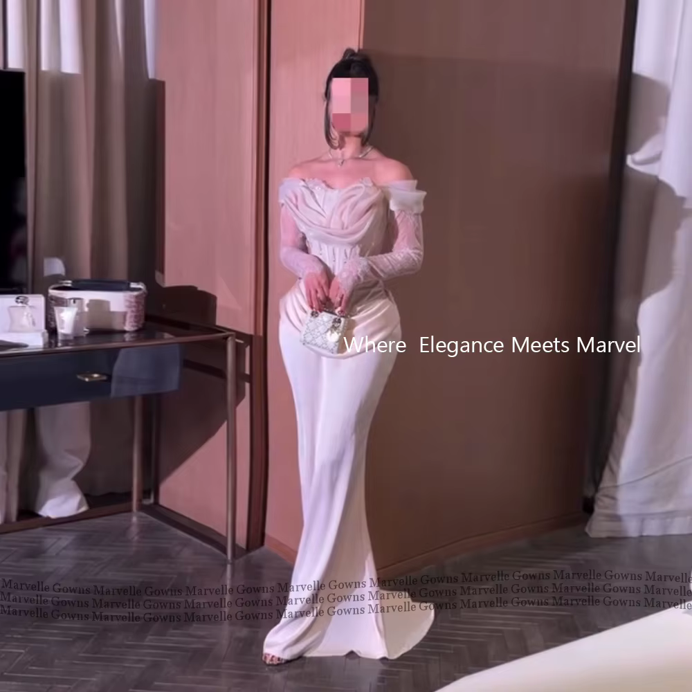 MG Custom – robe de soirée blanche élégante