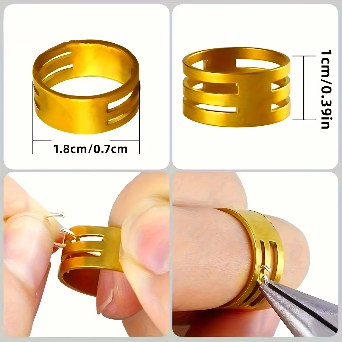 Kit de fabrication de bijoux 900 pièces