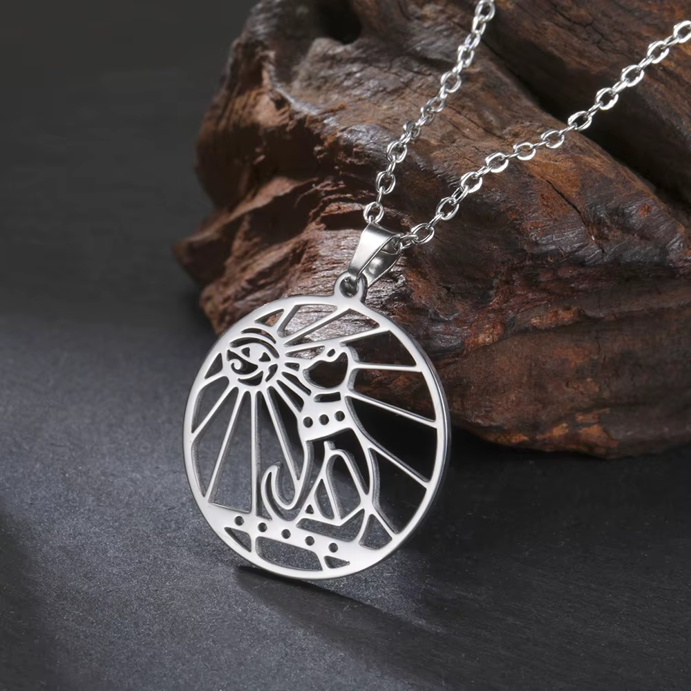 Collier pour femme en acier inoxydable