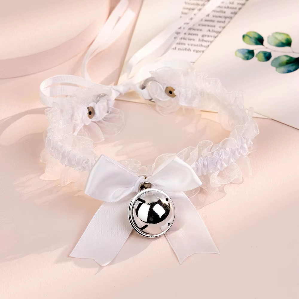 Collier gothique en velours pour fille