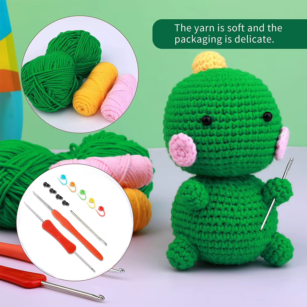 Kit d'animaux au Crochet pour débutants