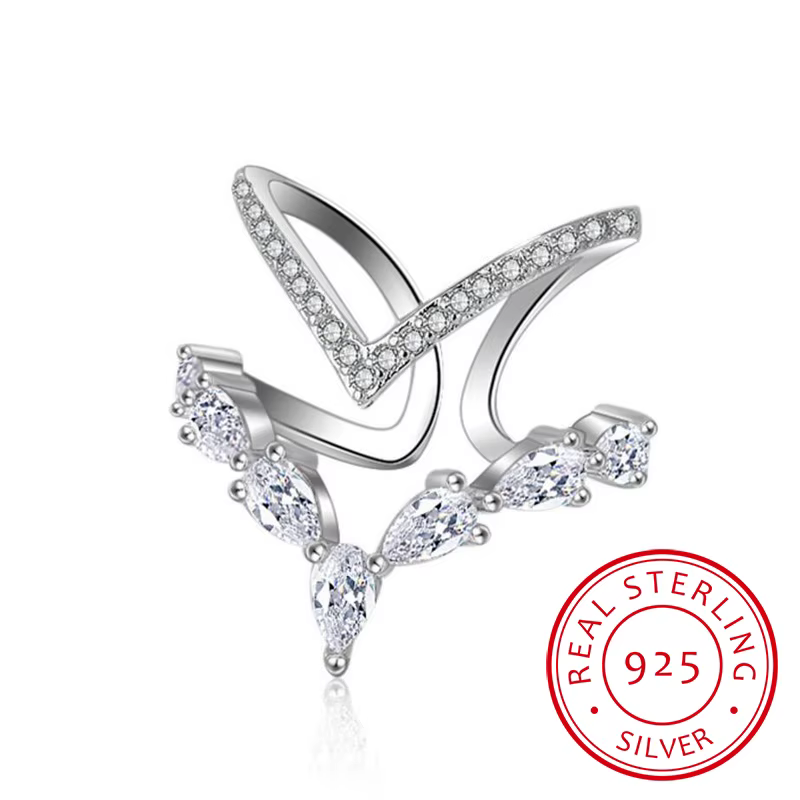 Bague en argent Sterling 925 pour femmes