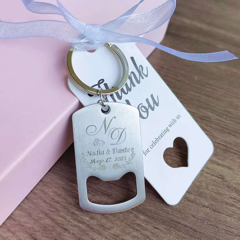 Cadeaux de mariage personnalisés pour les invités