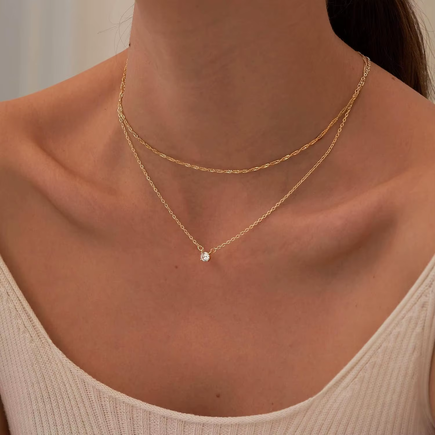 Colliers en diamant pour femmes