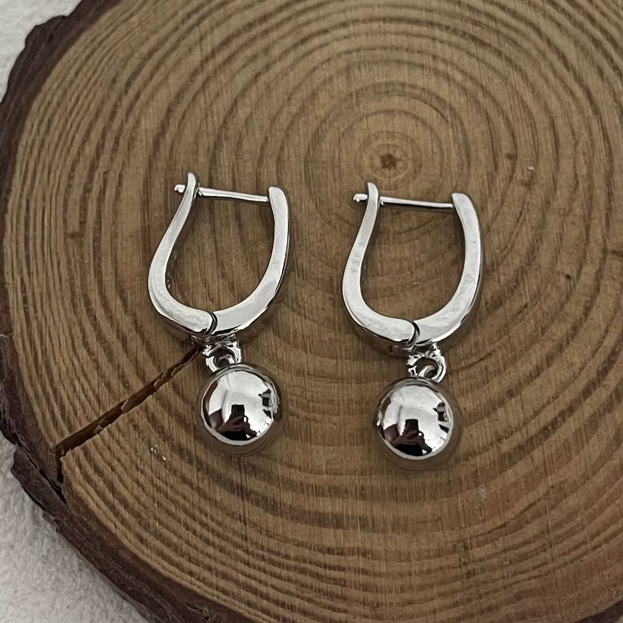 BF CLUB – boucles d'oreilles en argent Sterling 925 pour femmes