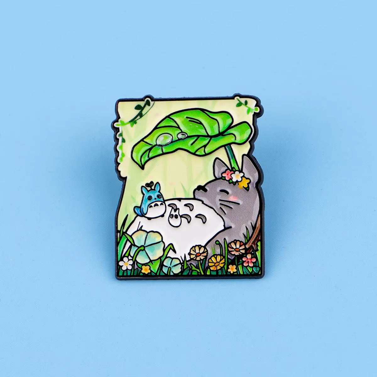 Broches de couchage en émail elfe gris pour femmes