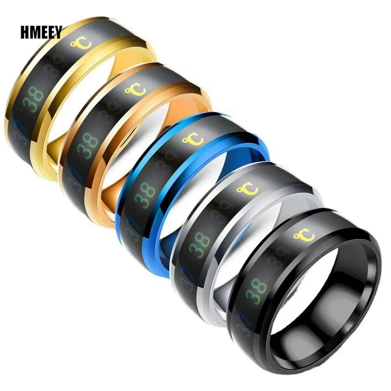 HMEEY – anneau multifonctionnel intelligent en acier inoxydable