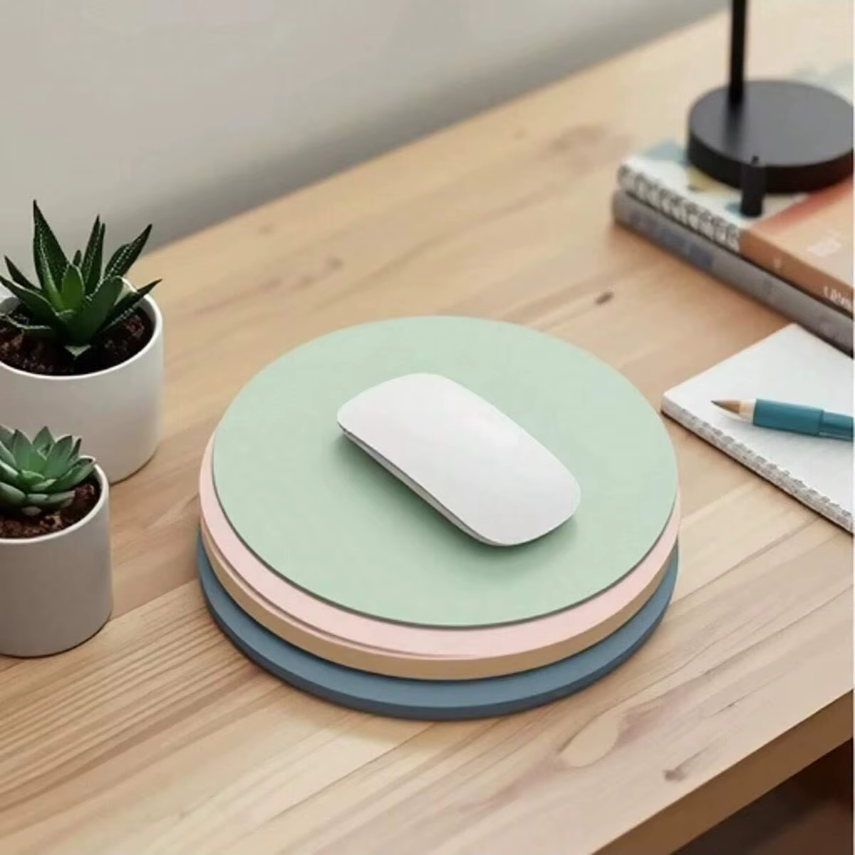 Tapis de souris en cuir pour bureau