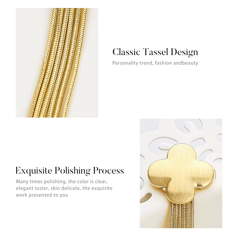 IVOG – boucles d'oreilles plaquées or 18 carats