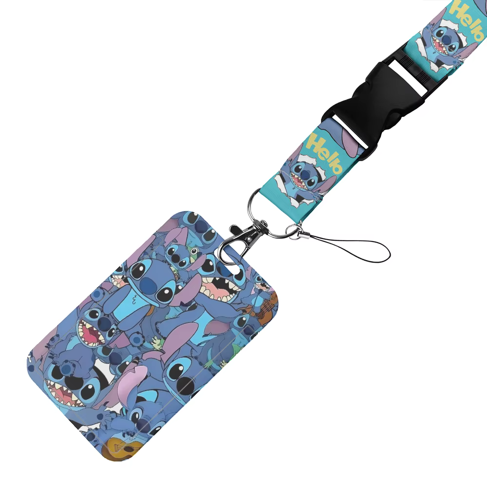 Stitch Angel En gros Porte-cartes étudiant à motif dessin animé