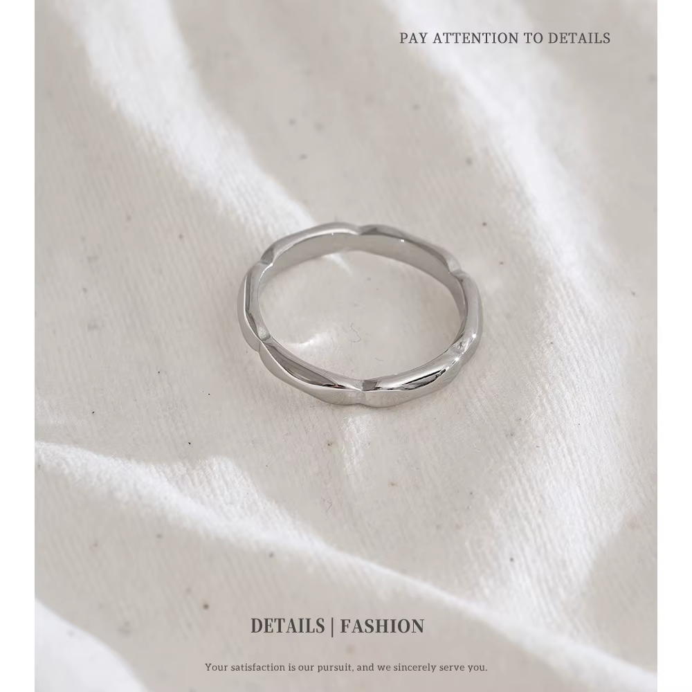 Bague en acier inoxydable