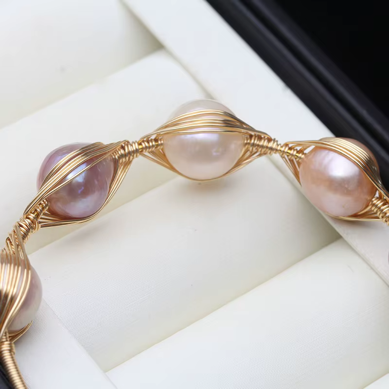 Bracelet de perles d'eau douce pour femmes