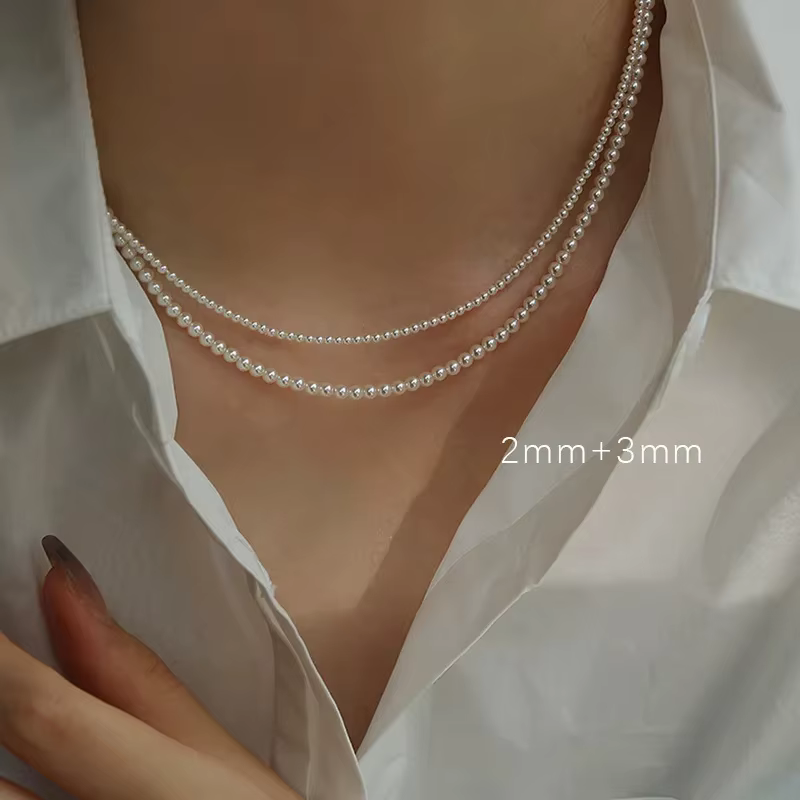 Collier de perles exquis pour femmes