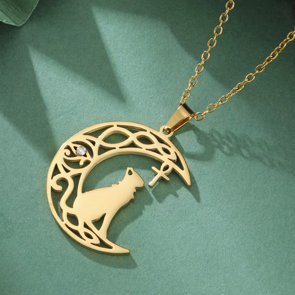 Collier pour femme en acier inoxydable