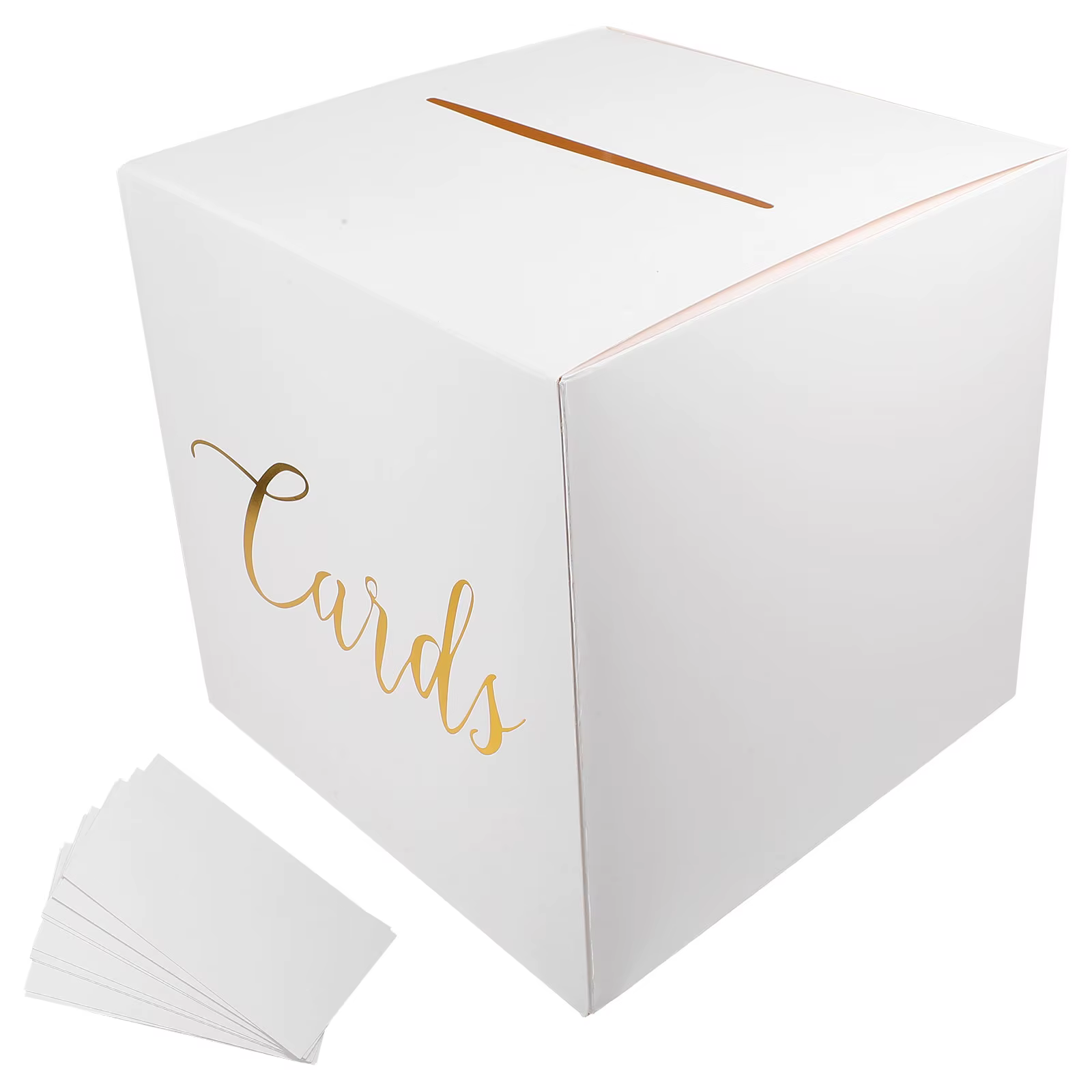1 ensemble de boîtes à cartes de mariage