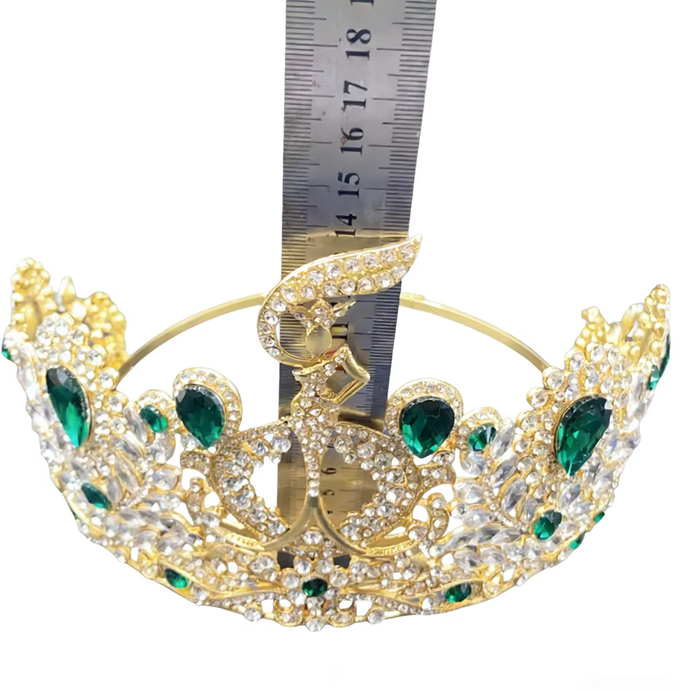 Couronne de concours de beauté haute
