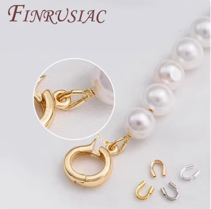 Protecteur de fil plaqué or 18K pour bijoux