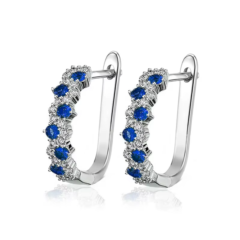 Huitan – boucles d'oreilles créoles délicates pour femmes