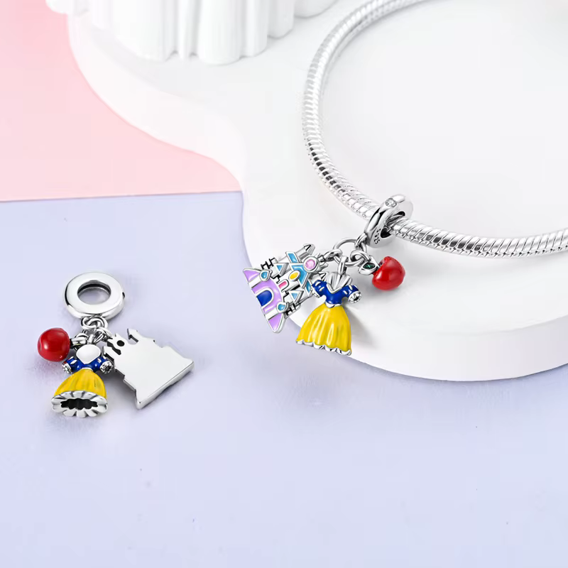 Bracelets et pendentifs DIY en argent sterling 925 véritable