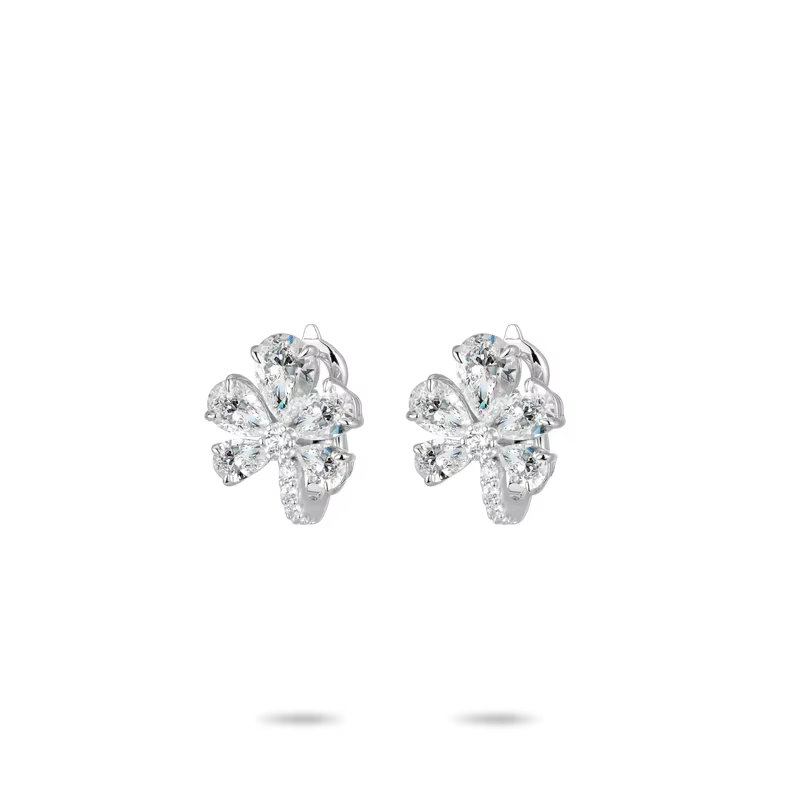 BELLUX – boucles d'oreilles élégantes en argent 925