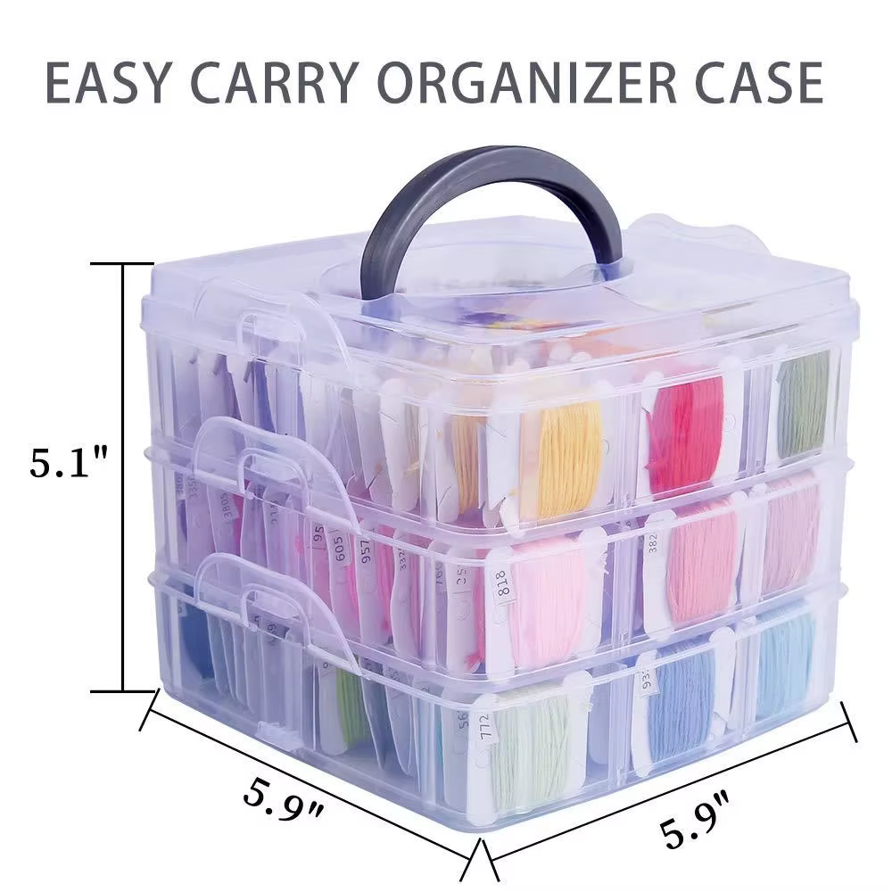 Kit de broderie, ensemble de fils comprenant 150 couleurs