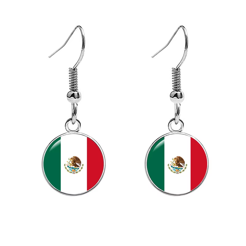 Boucles d'oreilles drapeaux France National Feel pour femmes