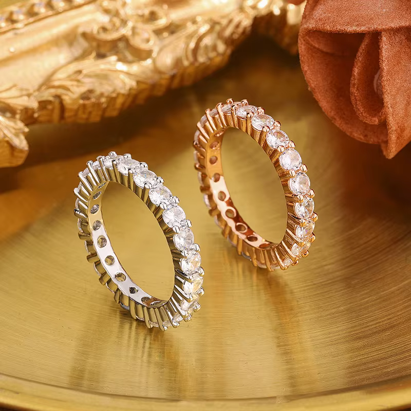 Bague plaquée argent 925 pour femmes