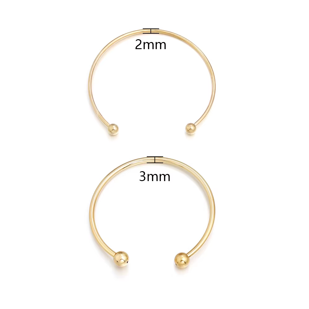 Bracelet jonc ouvert réglable Louleur