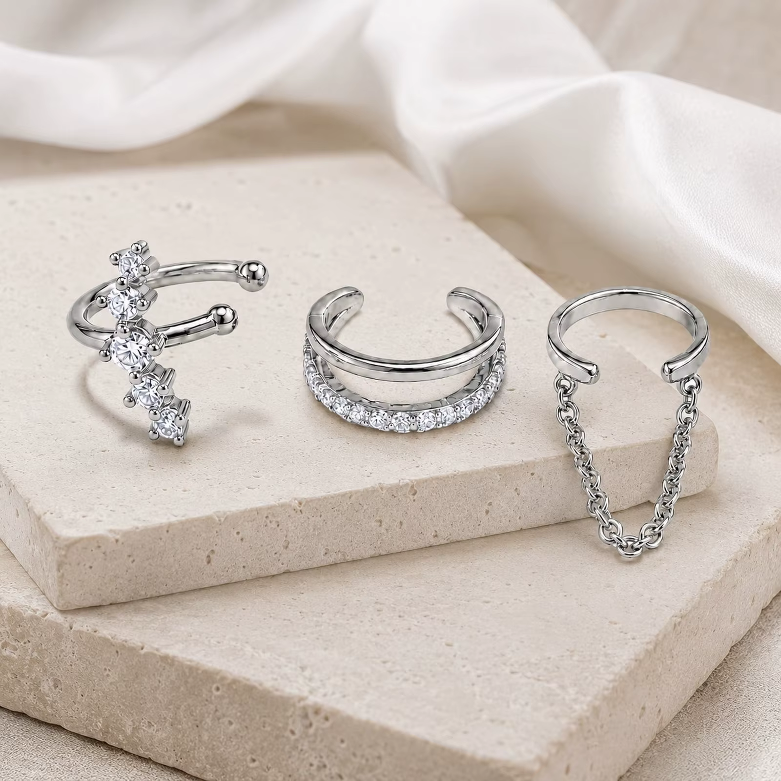Manchettes d'oreille pour femmes