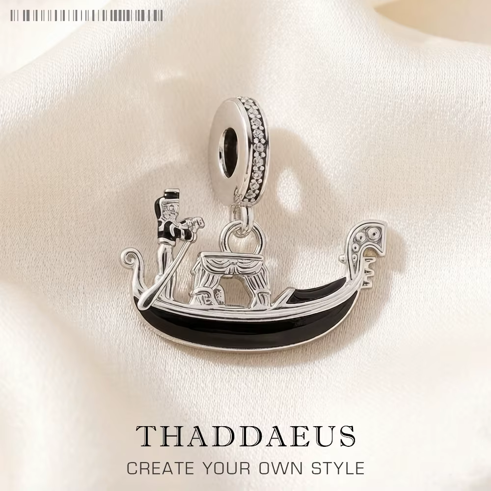 Pendentif à breloque en argent Sterling 925
