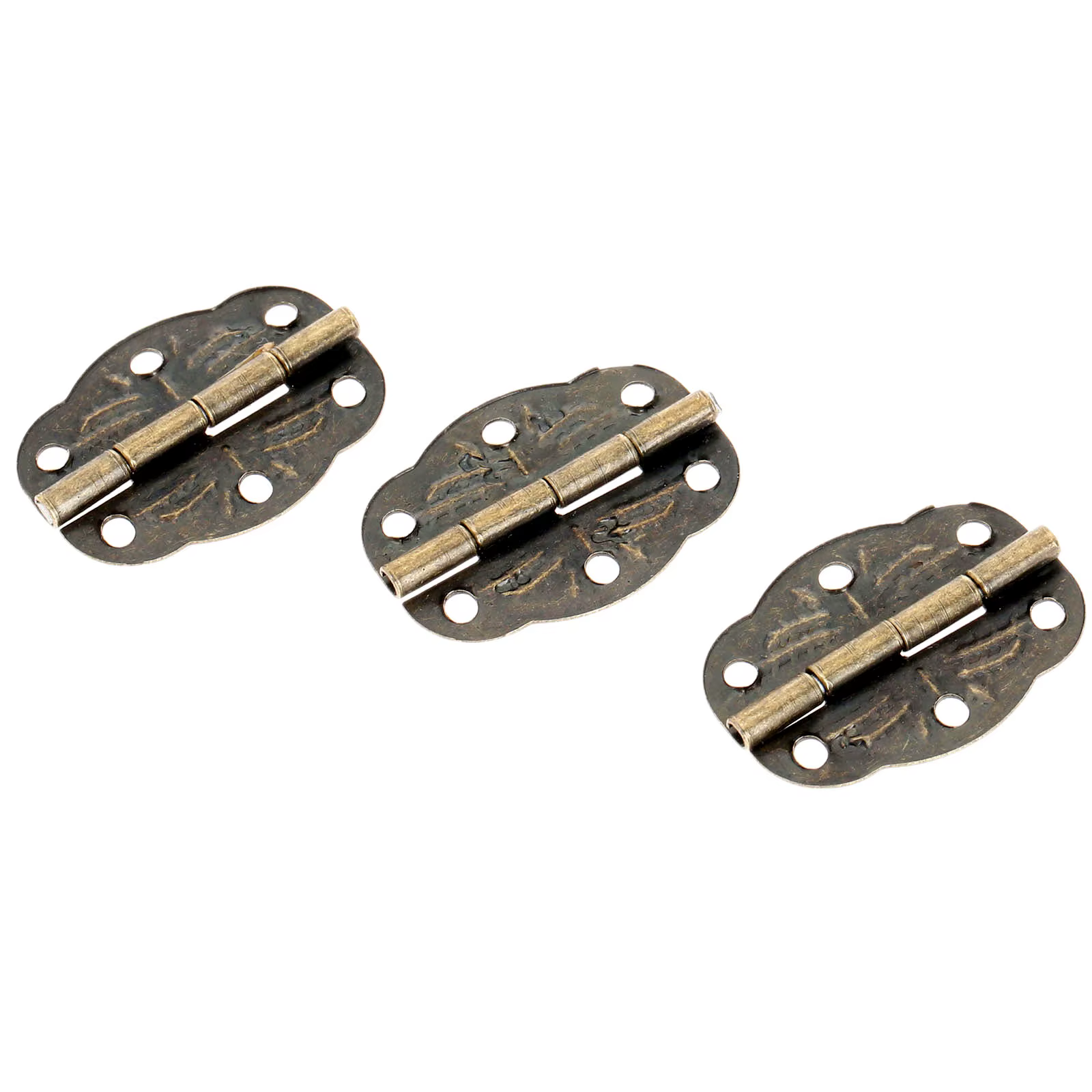 Charnières en laiton antique 30x20mm