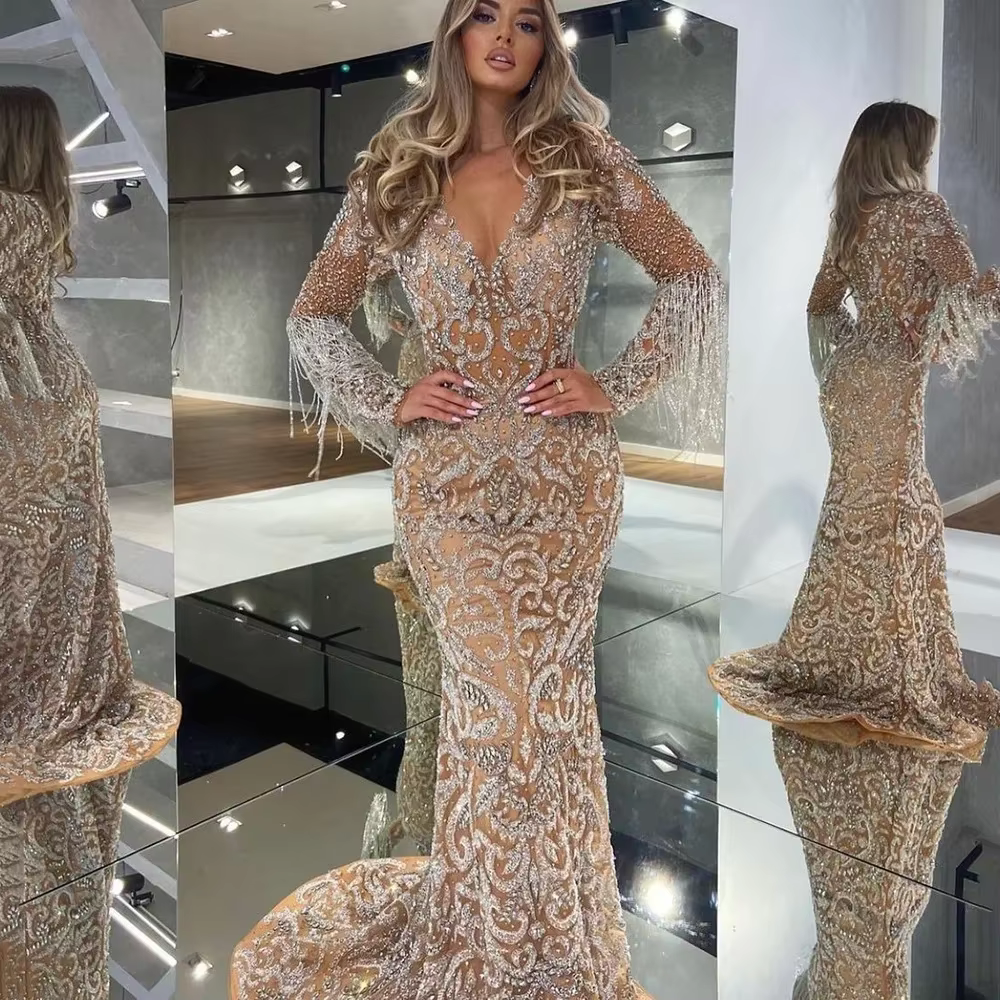 Robe de soirée longue et Sexy pour femmes