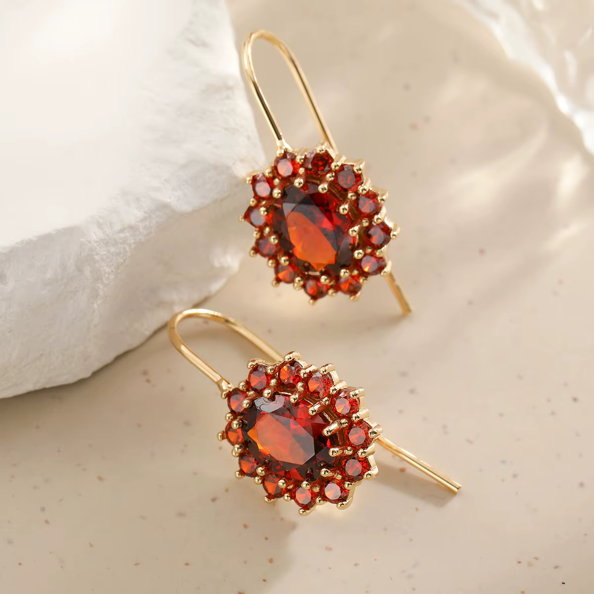 Boucles d'oreilles de luxe pour femmes