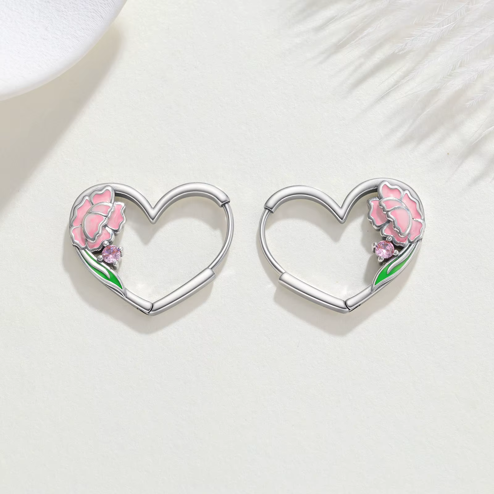 Boucles d'oreilles en argent Sterling 925 pour femmes