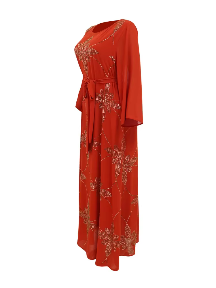 Robe de Soirée Eid Maroc pour Femme Musulmane