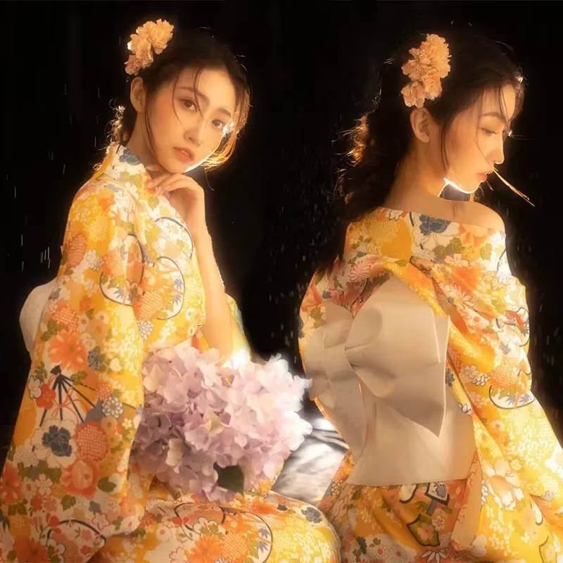 Kimono japonais 2026 pour femme