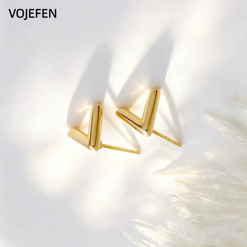 Boucles d'oreilles VOJEFEN Au750 en or V