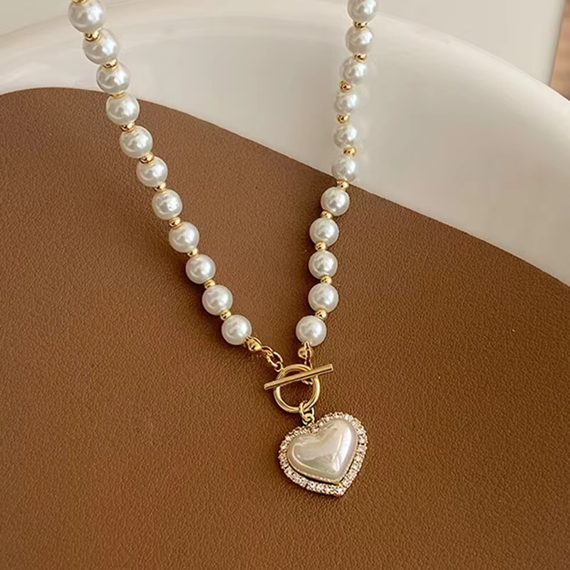 Collier de perles de luxe pour femme