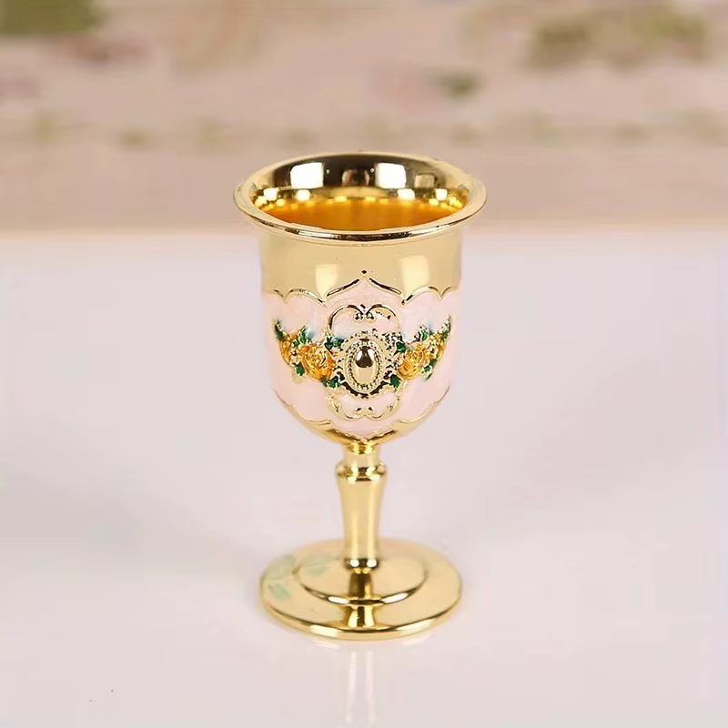 Verres à champagne écologiques en métal