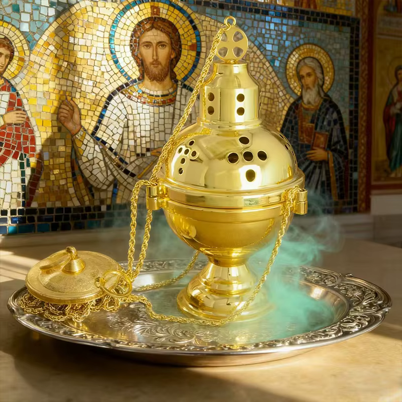 Nouveau brûleur d'encens de l'église orthodoxe 2026