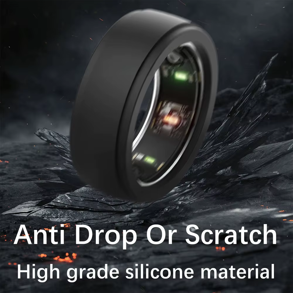 Étui de protection élastique en Silicone pour anneau intelligent