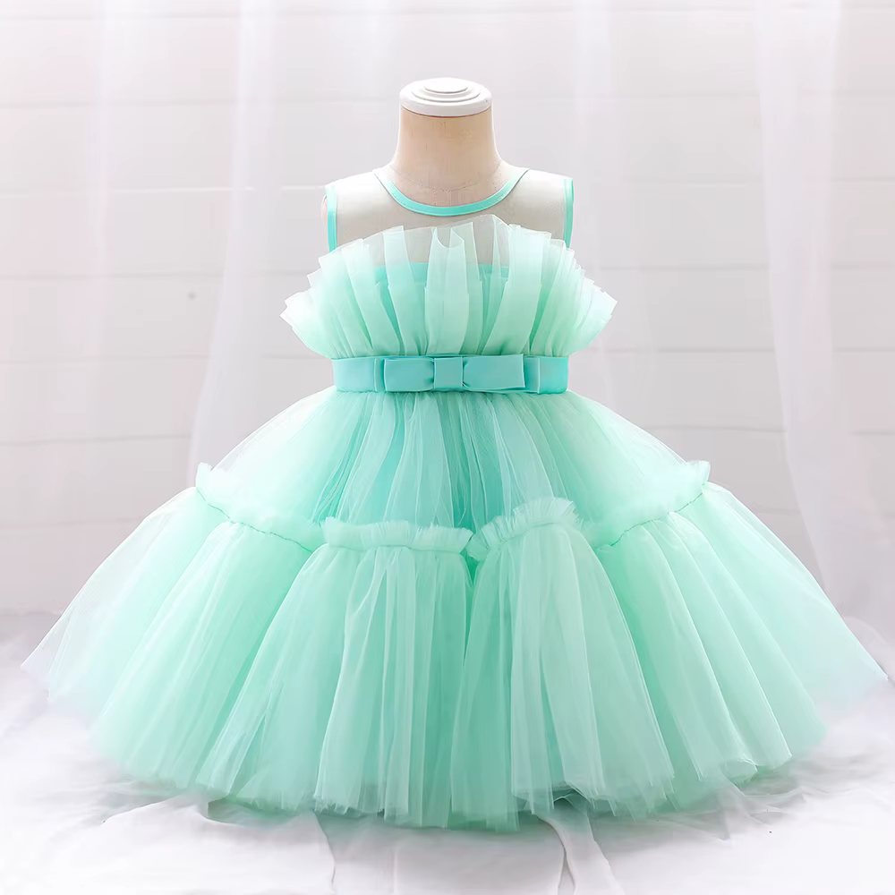 Robe Éducative en Tulle pour Bébé Fille