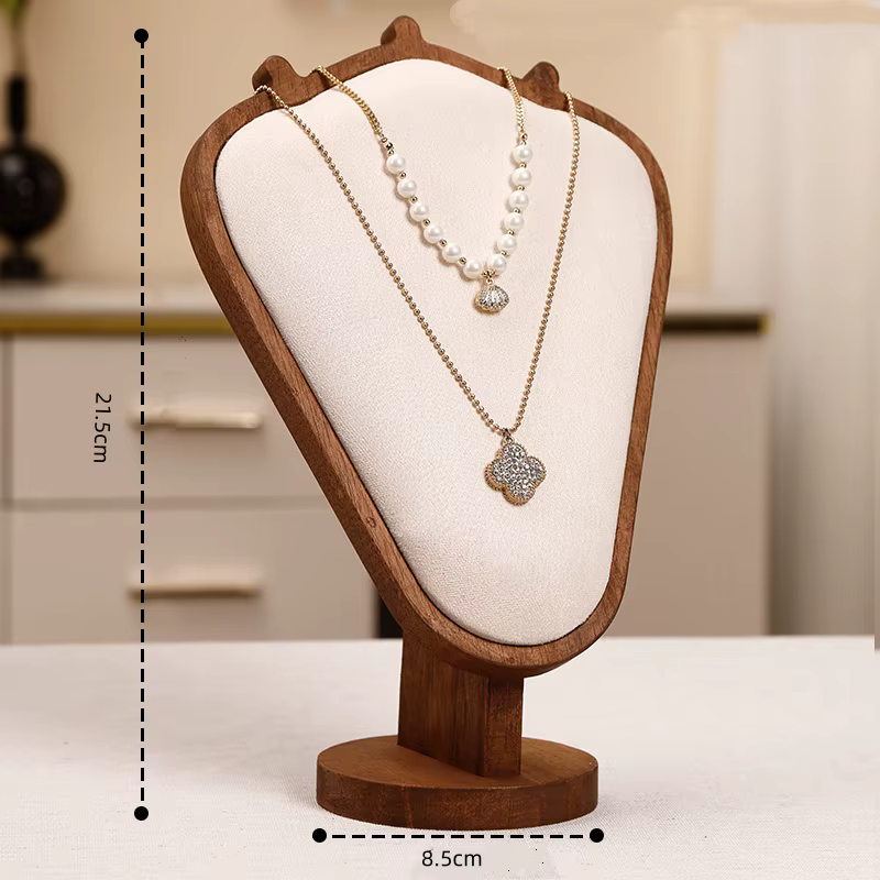 Cadre d'exposition de bijoux en bois