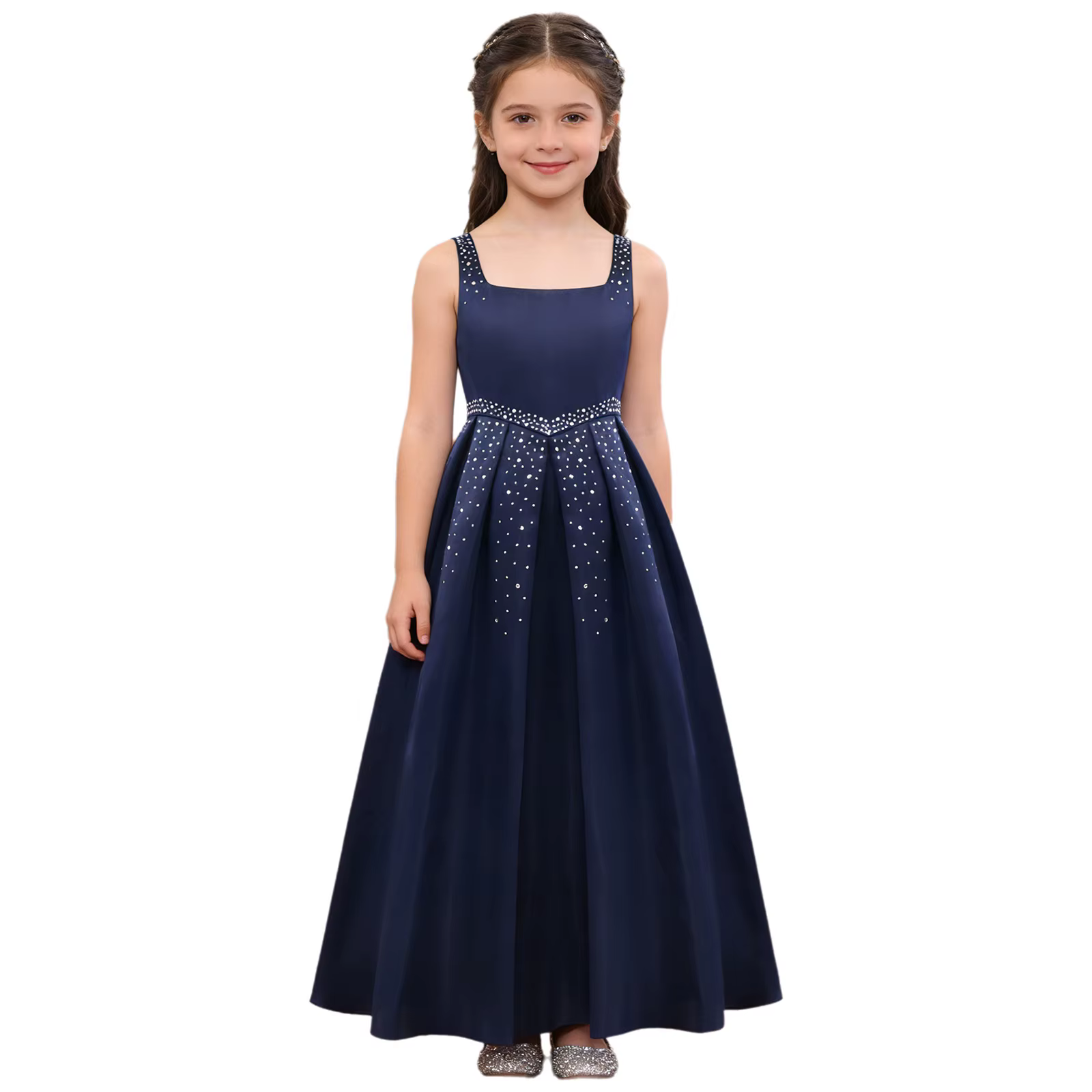 Robes de bal de princesse pour jeunes demoiselles d'honneur