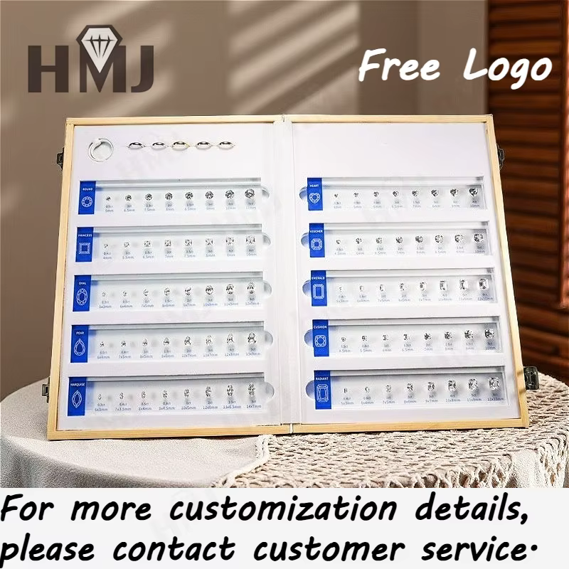 Réglage des bijoux pierres précieuses taille diamant Carat bague Sizer testeur outils de guidage comparaison