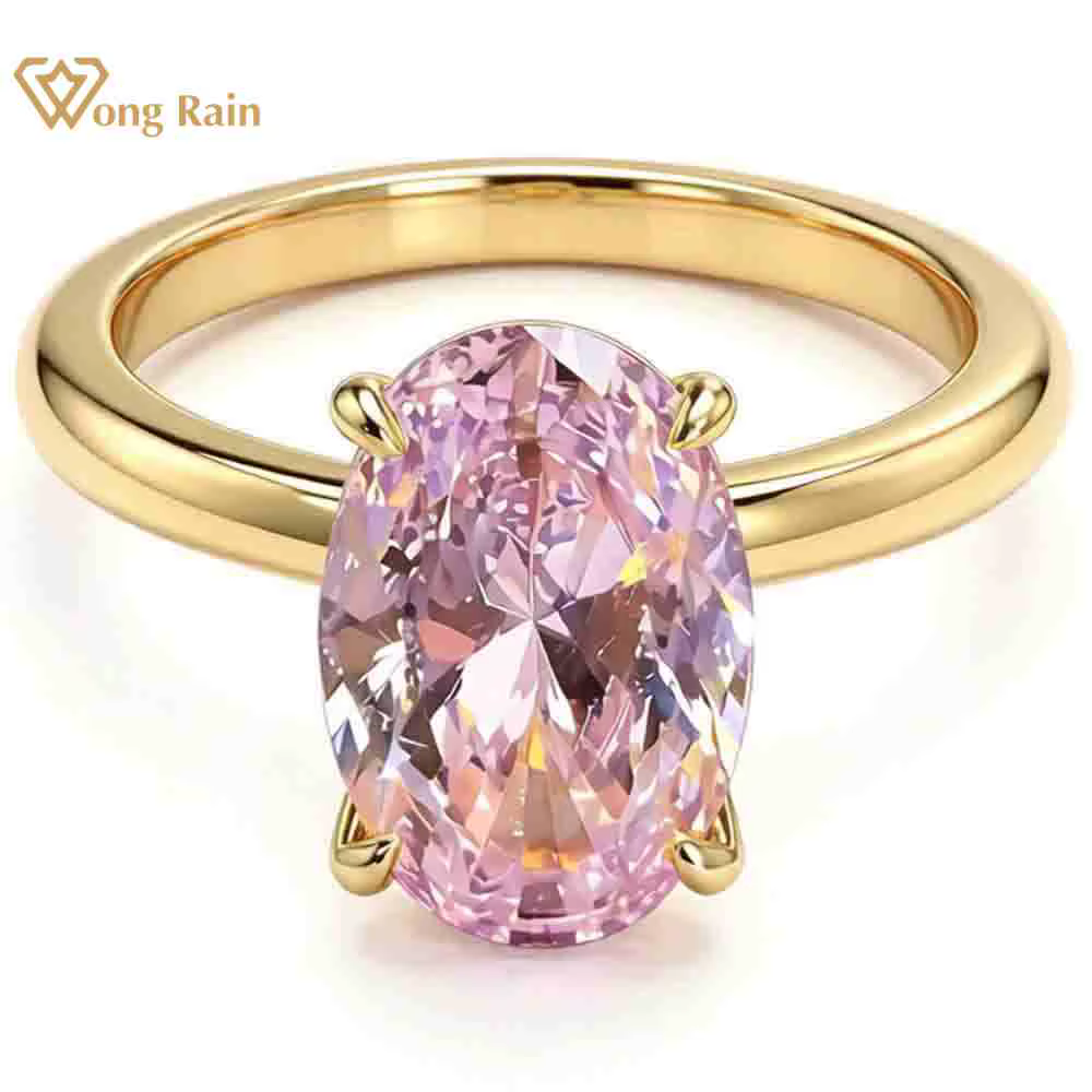 Wong Rain – bague en argent Sterling 100% 925