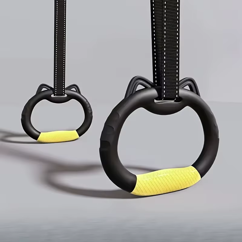 Anneaux de gymnastique réglables en matériau PA durable